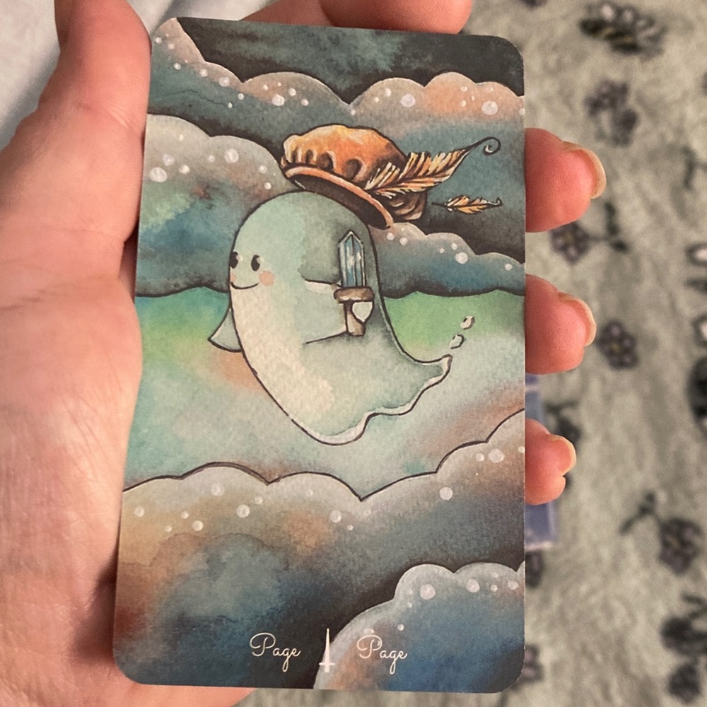 Boo Tarot Deck with Witchy Design - Picture 5 of 8